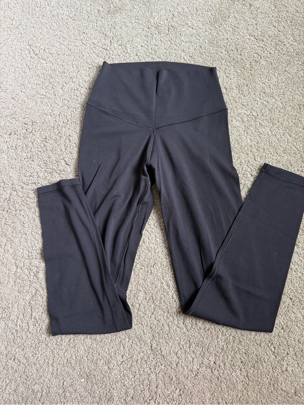 aerie Black High-Waist V-Seam Leggings